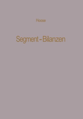 【预售】Segment-Bilanzen: Rechnungslegung Diversifizie...