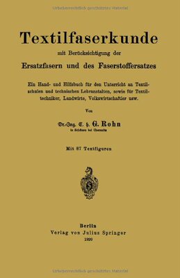 【预订】Textilfaserkunde Mit Berucksichtigun...