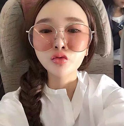 金智妮权志龙同款墨镜欢乐颂ins韩国王子文防紫外线网红太阳眼镜