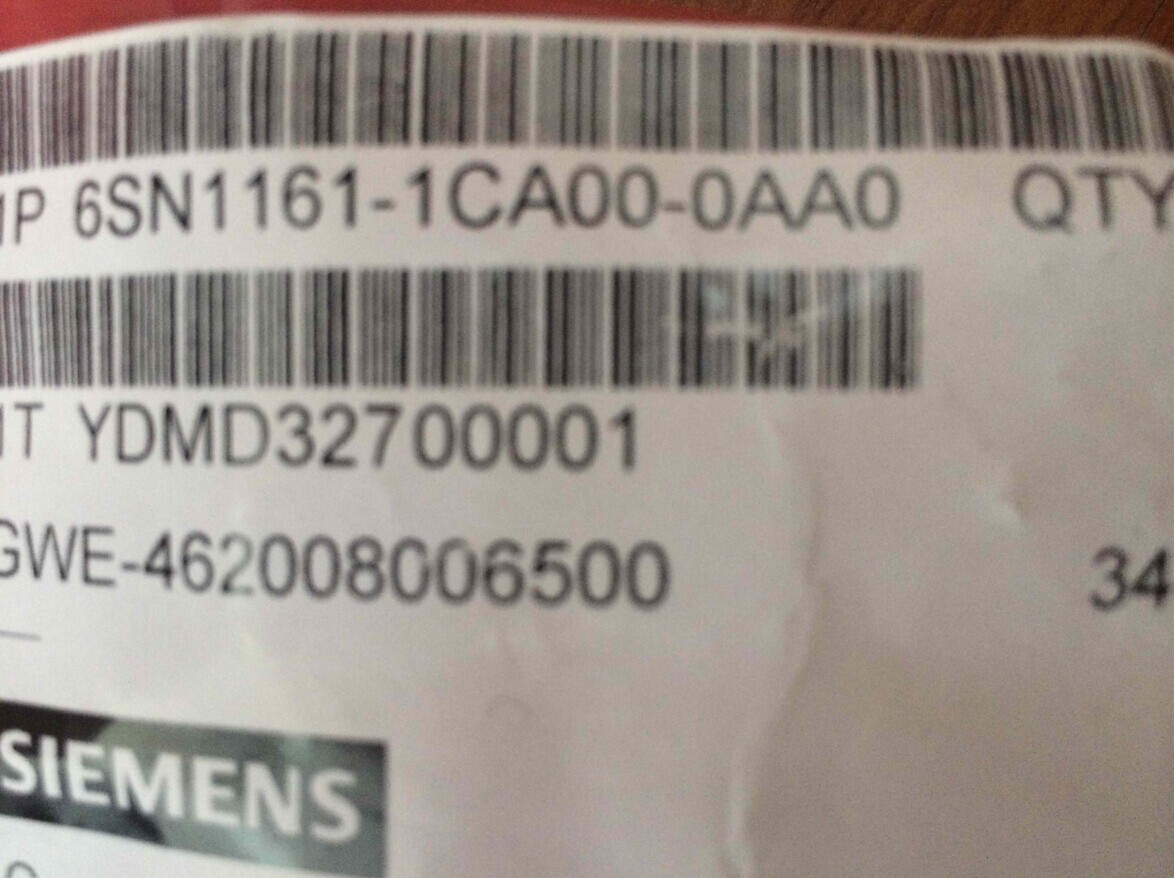 全新 西门子 6SN1161-1CA00-0AA0 非实价