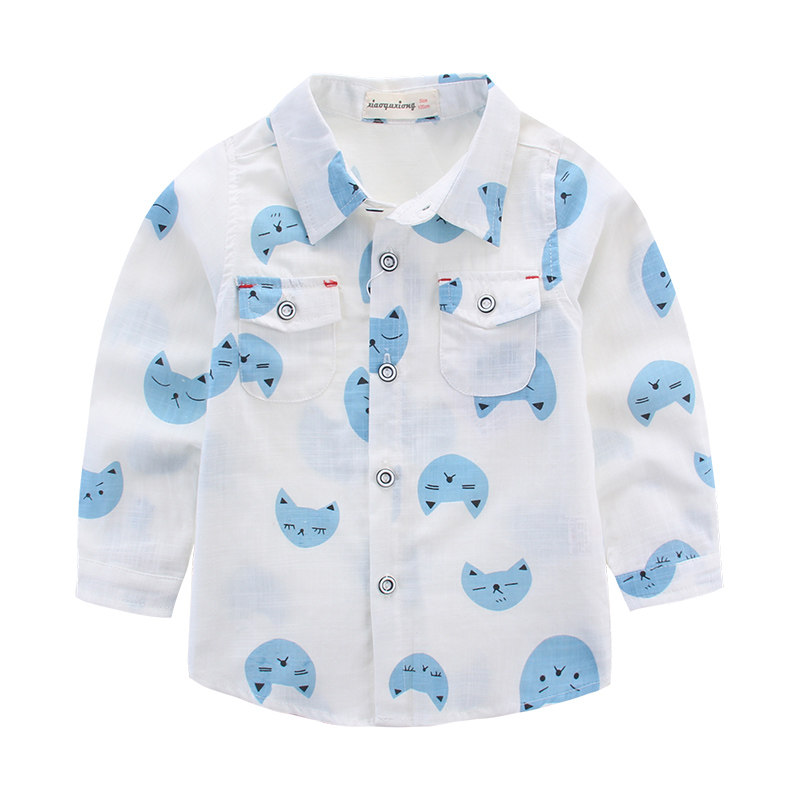 Chemise fille à manche longue - Ref 2086382 Image 1