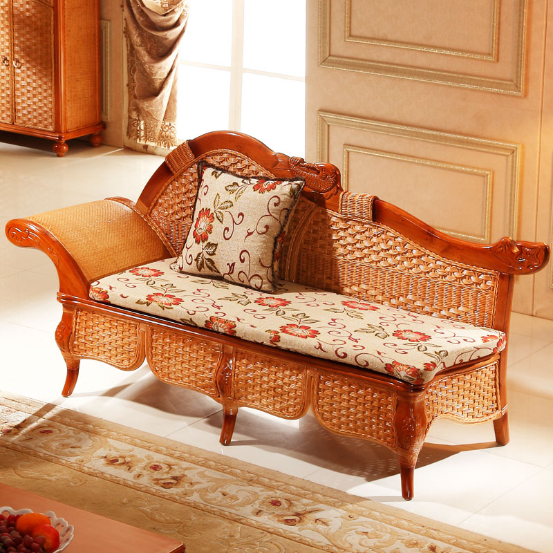 藤贵妃椅贵妃休闲风沙发床