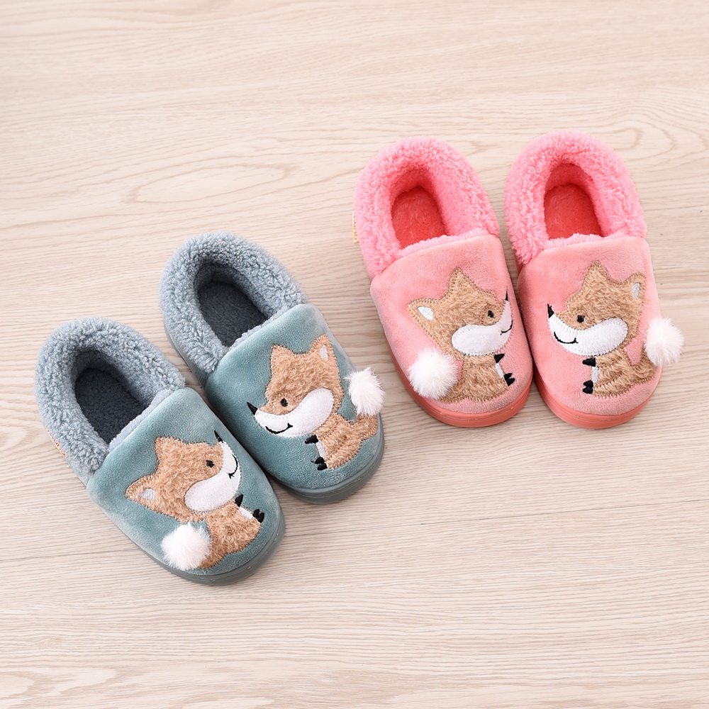 Pantoufles enfants en suède CHEERFUL MARIO pour hiver - semelle tendon - Ref 1033139 Image 1