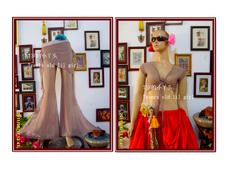 肚皮舞套装热销 台湾水纱  STT09 品牌设计