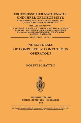 【预订】Norm Ideals of Completely Continuous...