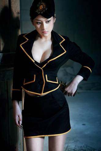 穿越火线游戏rcos服夜玫瑰cosplay服装全套定做女士动漫全套包邮