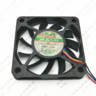 MGT6005HR W10 原装 6010 永立 0.35A 4线静音散热风扇 MAGIC