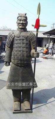 送家居摆设出国商务礼品兵马俑
