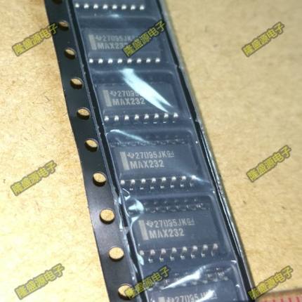 全新原装正品 MAX232 MAX232DR RS232 SOP16 进口 逻辑IC