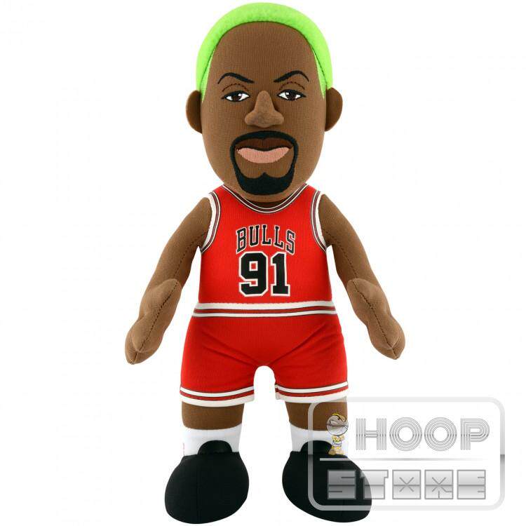 bleacher creatures 芝加哥公牛 罗德曼布偶可爱公仔布娃娃礼物