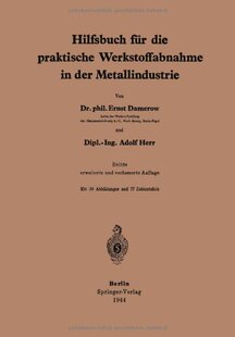 【预订】Hilfsbuch Fur Die Praktische Werksto...