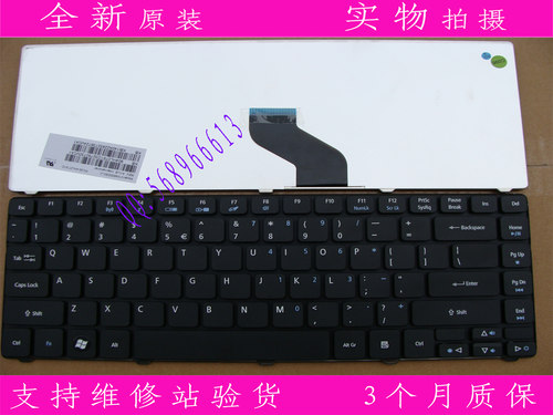 宏基3810TG 3810 4750G 3410T 4749 4743G 4752G 英文 US 键盘