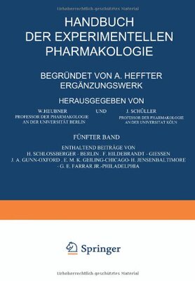 【预订】Handbuch Der Experimentellen Pharmak...
