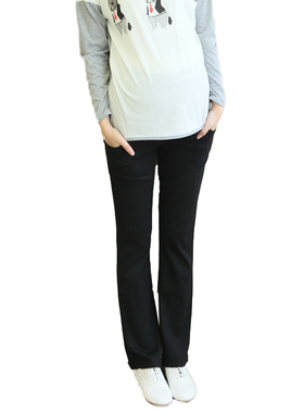 慈颜 孕妇裤托腹裤 春秋孕妇装长裤修身孕妇职业 裤SMRJ2910