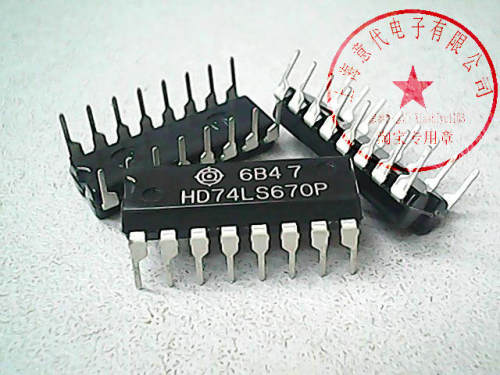 HD74LS670P  HIT 74LS670【正品原装】赛格市场G332室实体店 现货