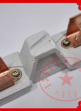 家用保险丝国标瓷插上海金山RC1A-100A插入式熔断器RC1白料上插