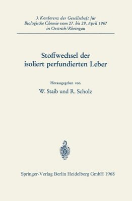 【预订】Stoffwechsel Der Isoliert Perfundier...
