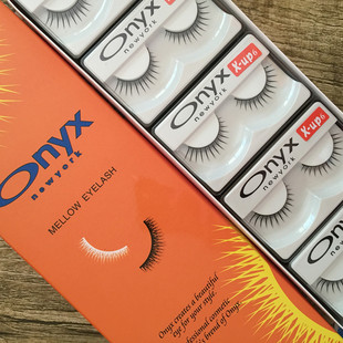 包邮 夜店影楼 UP6自然纤长浓密睫毛一条 Onyx欧内丝眼睫毛假睫毛X