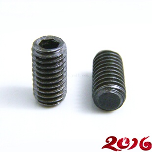 DIN913 GB77合金钢 12.9级平端平头内六角紧定机米螺丝M12