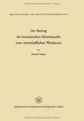 【预售】Der Beitrag Des Franzosischen Mittelstandes Zu...-封面