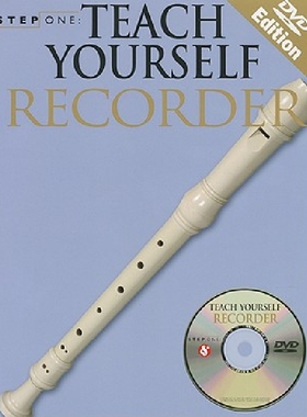 【预订】Teach Yourself Recorder [With 2 DVDs...