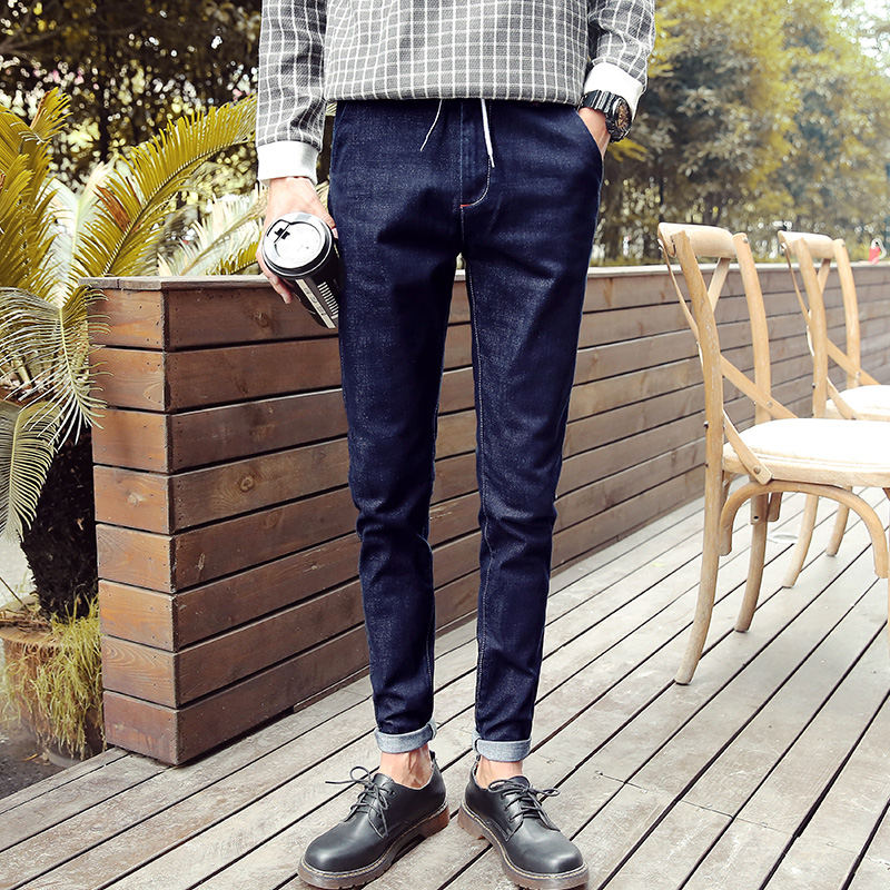 Jeans pour jeunesse pieds Slim pour Quatre saisons - Ref 1464466 Image 1