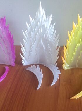 国产包邮 SHF七龙珠 黄色 爆气 暴气 特效件3色.紫.黄.白色