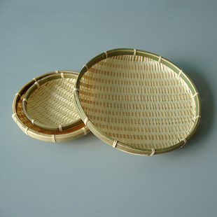 竹编 盘子 果盘 水果 干果盘 篮子 筐 竹筛子 大 中 小