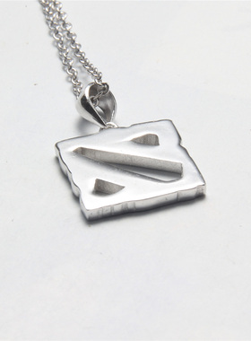 dota2刀塔联盟游戏标志定制项链