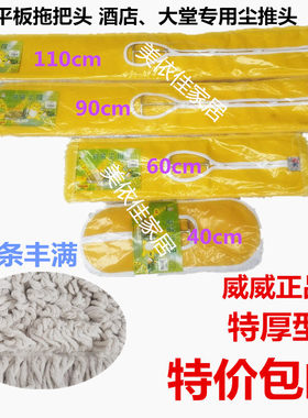 威威原装正品布大堂拖把头吸水