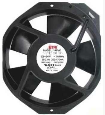 148VK0281083 208-240V 35/33W 172*150*38MM 原装法国ETRI风扇