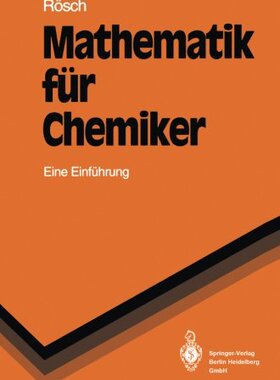 【预订】Mathematik Fur Chemiker: Eine Einfiihxung