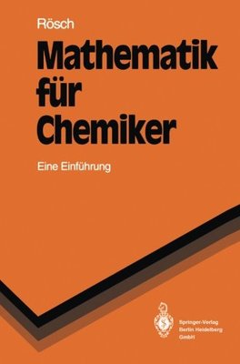 【预订】Mathematik Fur Chemiker: Eine Einfiihxung