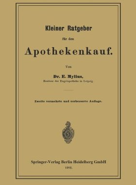 【预订】Kleiner Ratgeber Fur Den Apothekenkauf