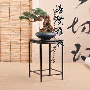 红木酸枝紫光黑檀工艺品摆件明式奇石盆景花架子花盆花瓶底座热卖