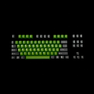 美国SP 绿茶 限量版  DCS 机械键盘键帽 正品现货
