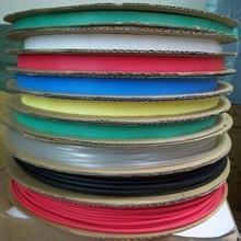 厂家直销 热缩管 热收缩套管Φ8MM 彩色 黑白 透明 一卷100米