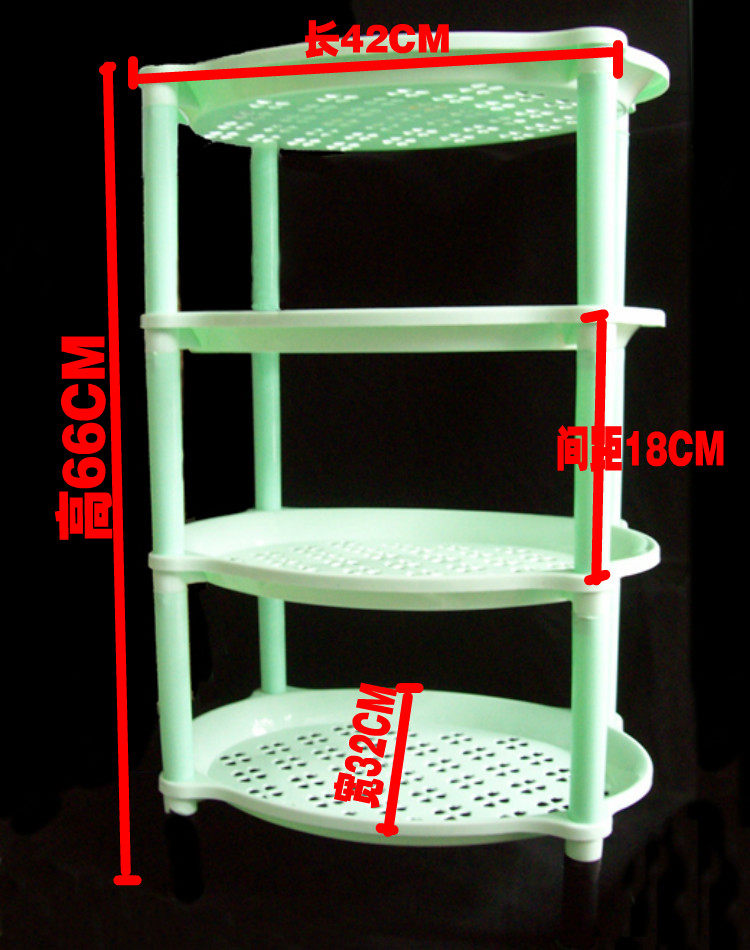 包邮火锅浴室置物架厨房储物架卫生间收纳架漏空脸盆架蔬果架2011