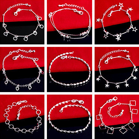 2020 summer New products the republic of korea Popularity Best Sellers 925 Sterling silver bracelet women 925 Sterling Silver fashion Simplicity Silver Braceletin the Accessories/Fashion Jewelry, Bracelets  category - from Buy2taobao.com to provide professional Taobao agent buy service