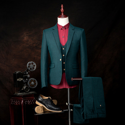 Costume homme en Article flanelle pour automne - Ref 1554883 Image 13