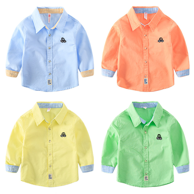 Chemise garcon à manche longue - Ref 2075169 Image 1