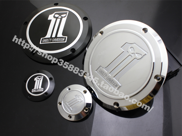 适用哈雷滑翔 路王 肥仔 软尾系列1584 戴娜发动机 改装离合边盖