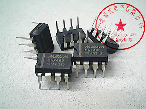 MAX483CPA  , MAX483EPA〖正品原装〗赛格市场G332室实体店 现货 - 封面