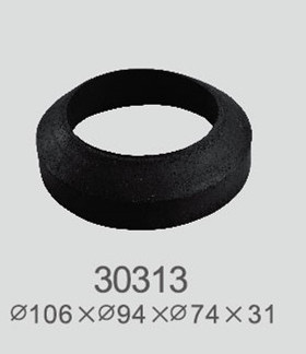 WDI分体马桶水箱配件2寸3寸安装胶垫 碗状 坐便器密封圈像胶垫