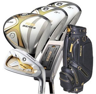 高尔夫用品 高尔夫球具之套杆 HONMA  S-02 三星 套杆 专柜正品