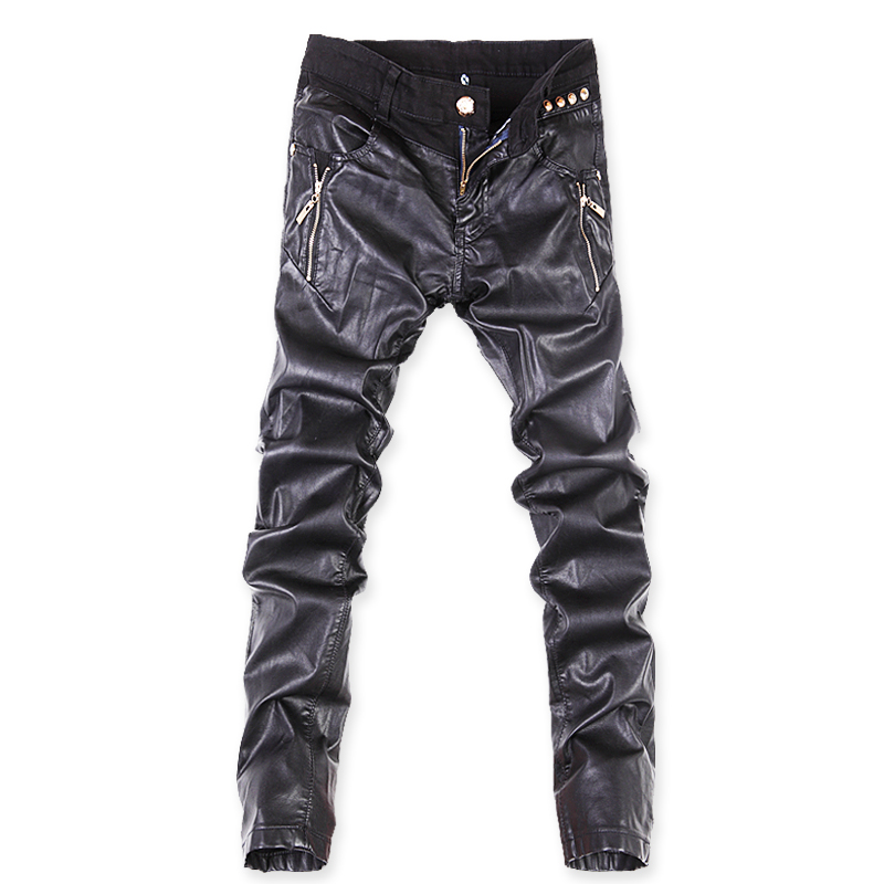 Pantalon cuir homme serré pour jeunesse PANTSKING pour hiver - Ref 1495000 Image 1