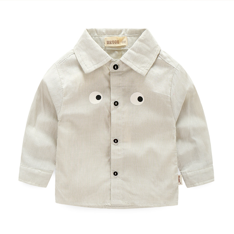 Chemise garcon BEUOE à manche longue - Ref 2072910 Image 1