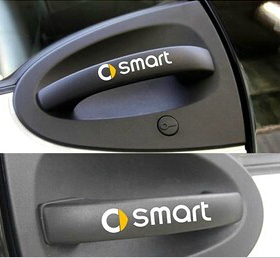 适用于smart fortwo 小精灵 拉手贴纸 汽车贴纸 随意贴纸