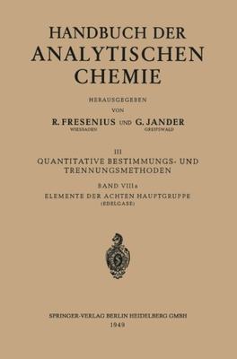 【预订】Elemente Der Achten Hauptgruppe: Ede...