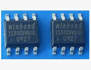 【华盛辉】液晶存储器 W25X40BVNIG W25X40BVSNIG 25X40VNIG SOP8